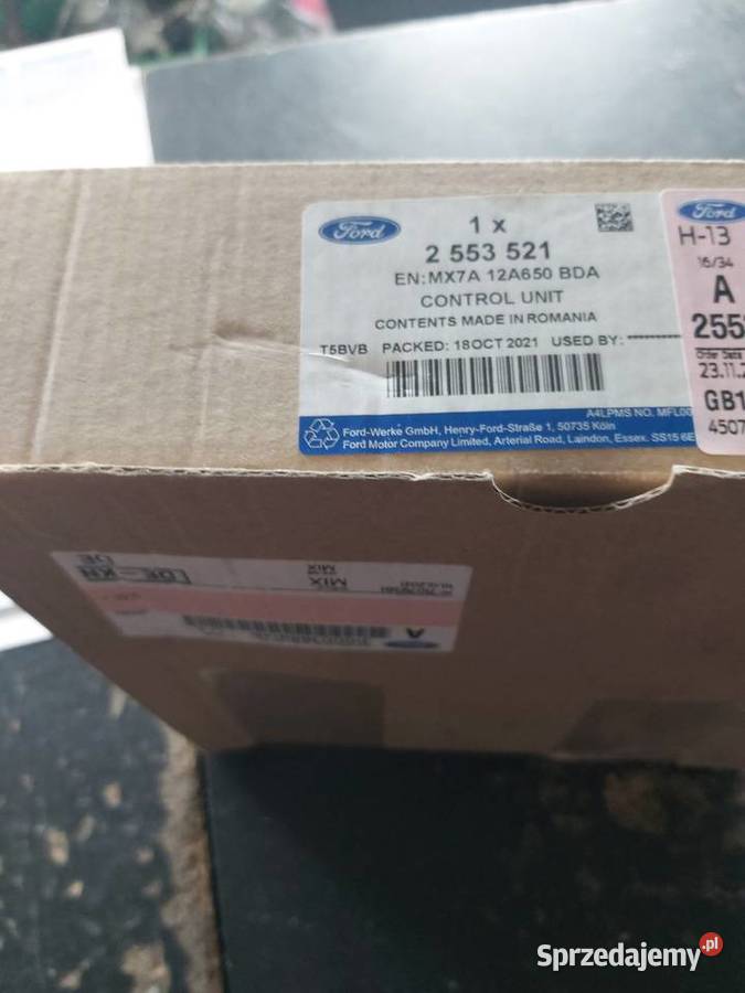 Komputer Ford Focus MX7A12A650BDA 2553521 osobowe Radom