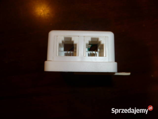 Gniazdo telefoniczne podwójne