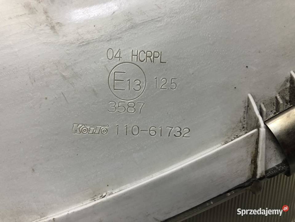 HALOLGEN LAMPA PRAWY PRZÓD MAZDA 323F