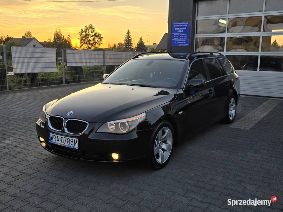 BMW e61 525i 2004 kombi 192 automat immobilizer mazowieckie Pionki