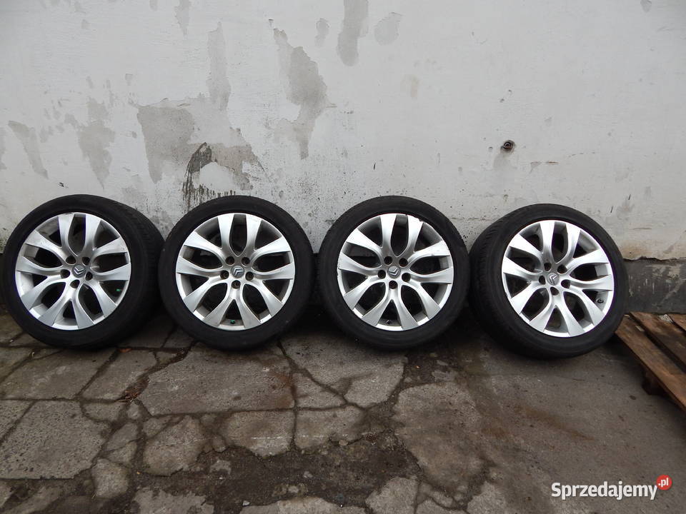 KOŁA Citroen C5 III X7 FELGI 18 KOMPLET CZUJNIKI Warszawa