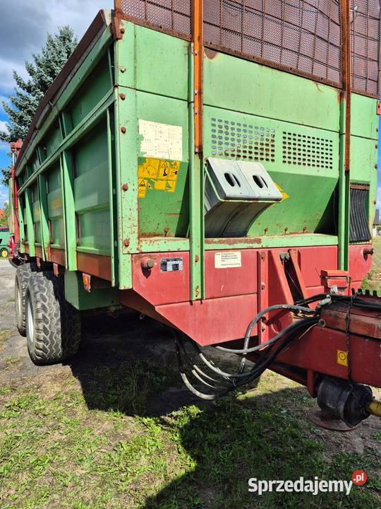 Rozrzutnik obornika wapna Strautmann VS 15 dolnośląskie Bolesławiec sprzedam