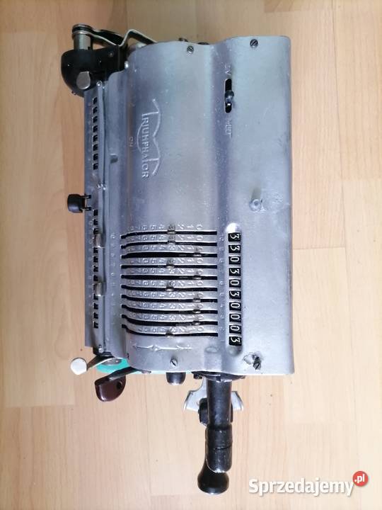 Stara maszyna do liczenia z lat 50 tych Kraków