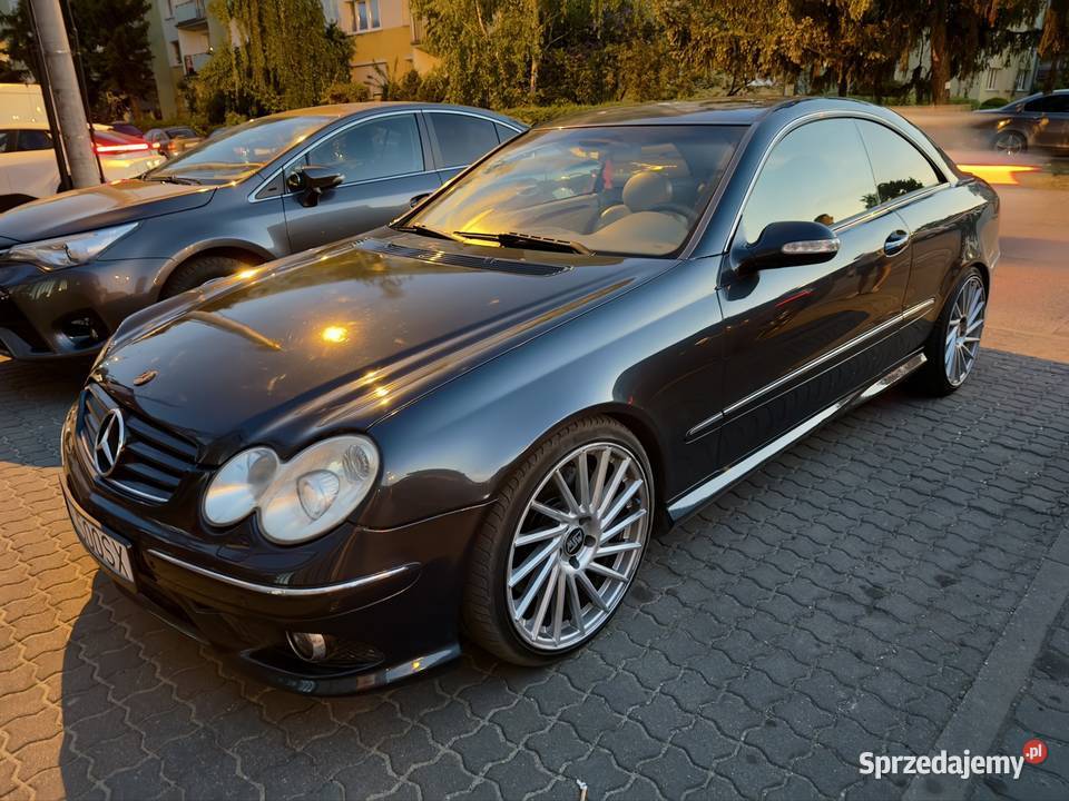 Mercedes Benz CLK W209 500 V8 M113 AMG OZ kujawsko-pomorskie Bydgoszcz