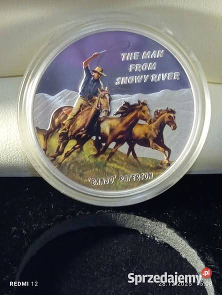 5000 1oz 999 Srebrna moneta Proof 2010 Tuvalu