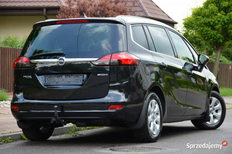 Opel Zafira Zarejestrowana 14T 120 Serwis Navi wielofunkcyjna kierownica Kutno