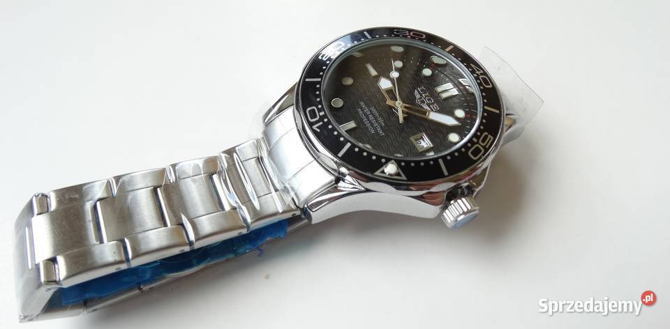 Zegarek męski sportowy styl nurka Seamaster Zegarki Gorzów Wielkopolski