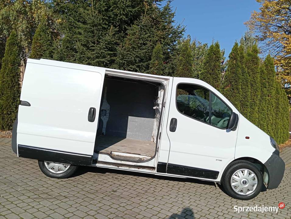 OPEL VIVARO 19 DTI 6 BIEG DOINWESTOWANAY biały Gostynin sprzedam