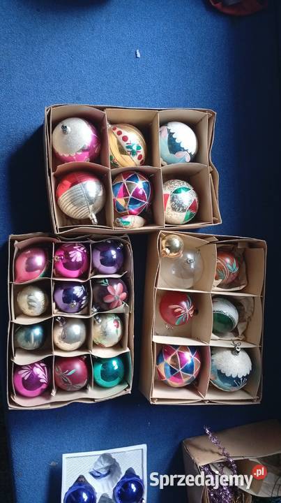 bombki choinkowe PRL do uzgodnienia