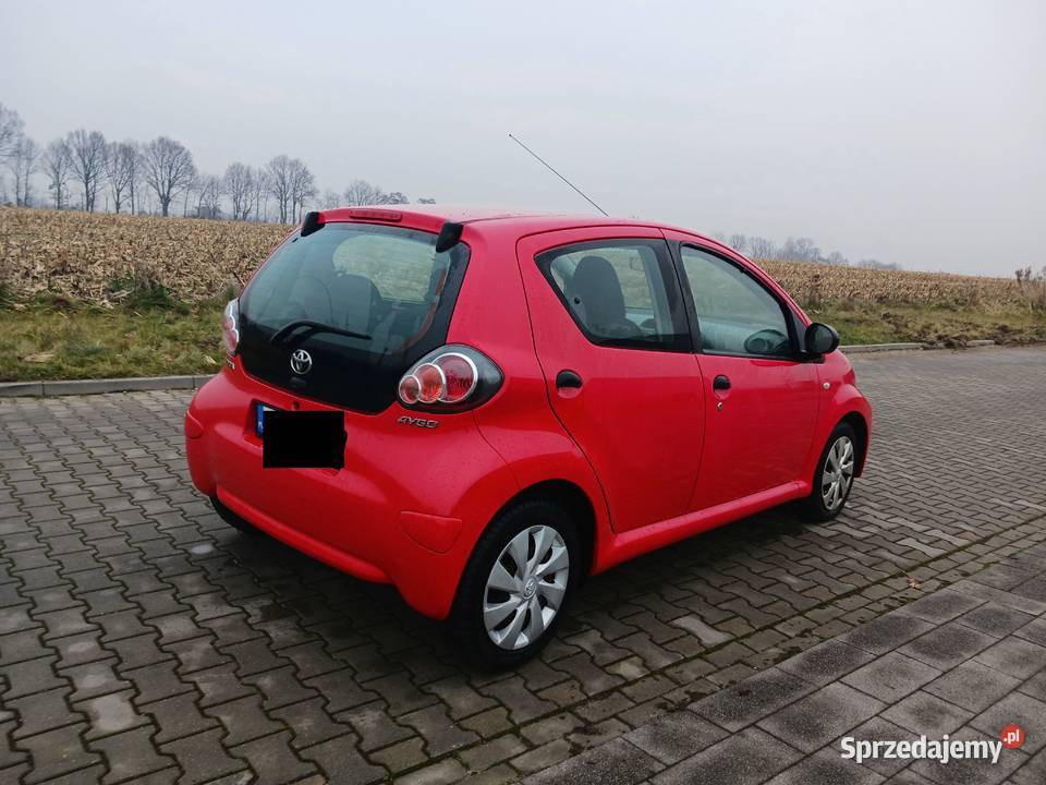 Toyota Aygo 10 benz lift 2014r Bez korozji śląskie Rybnik sprzedam