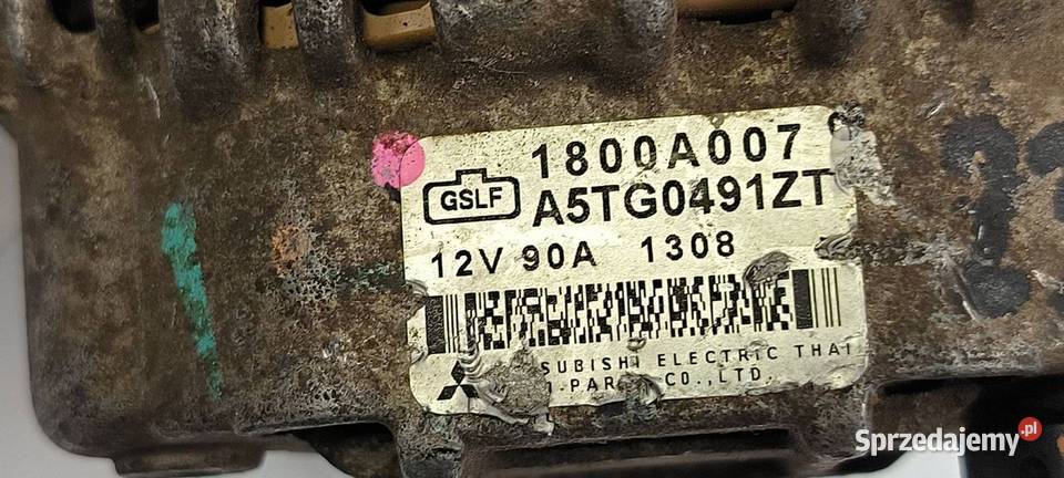 ALTERNATOR MITSHUBISHI A5TG0491ZGT Lipno
