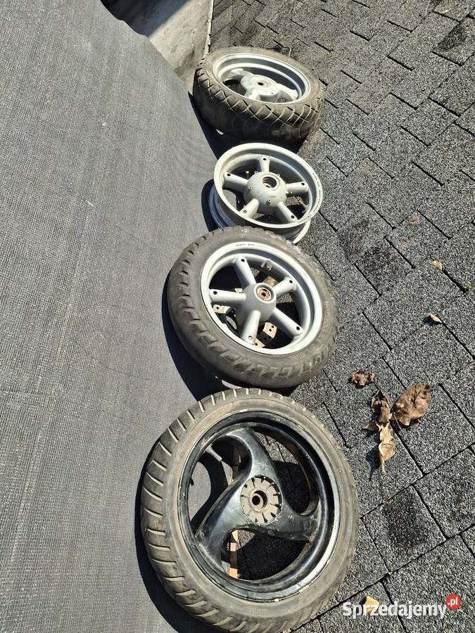 Koło felga Piaggio NRG 12 tył beben