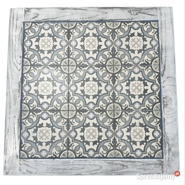 Stylowy drewniany stolik w stylu prowansalskim Szczecin