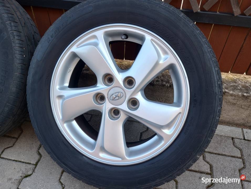 Alufelgi 16 5x1143 et45 Oryginalne Hyundai Honda Włocławek sprzedam