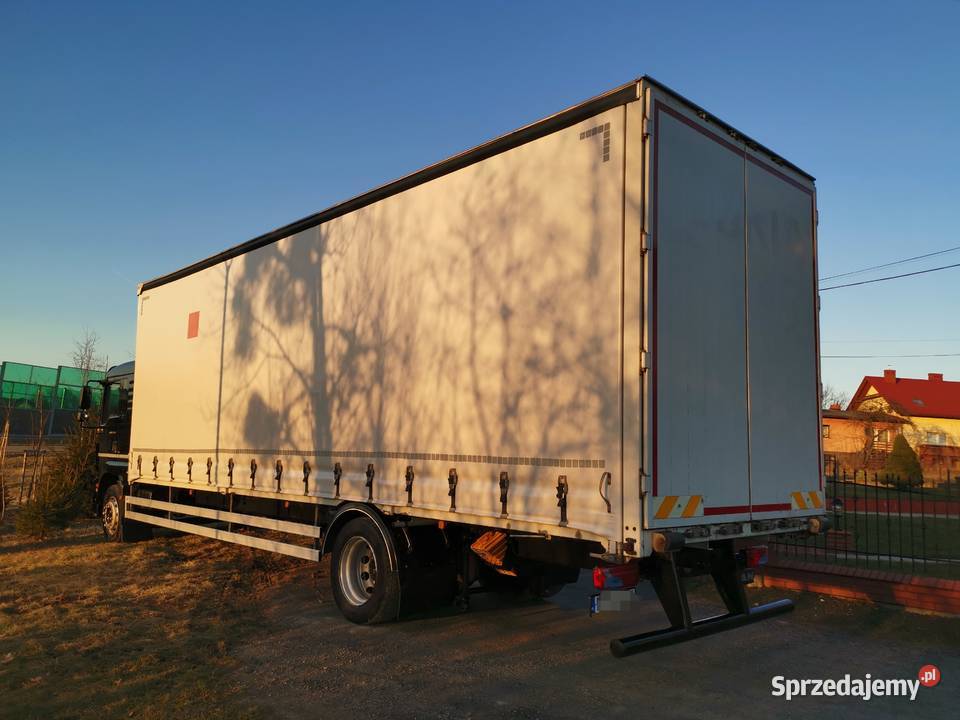 MAN TGM 18290 183000 9M ZABUDOWA 2X FIRANKA 9925kg Bielsko-Biała