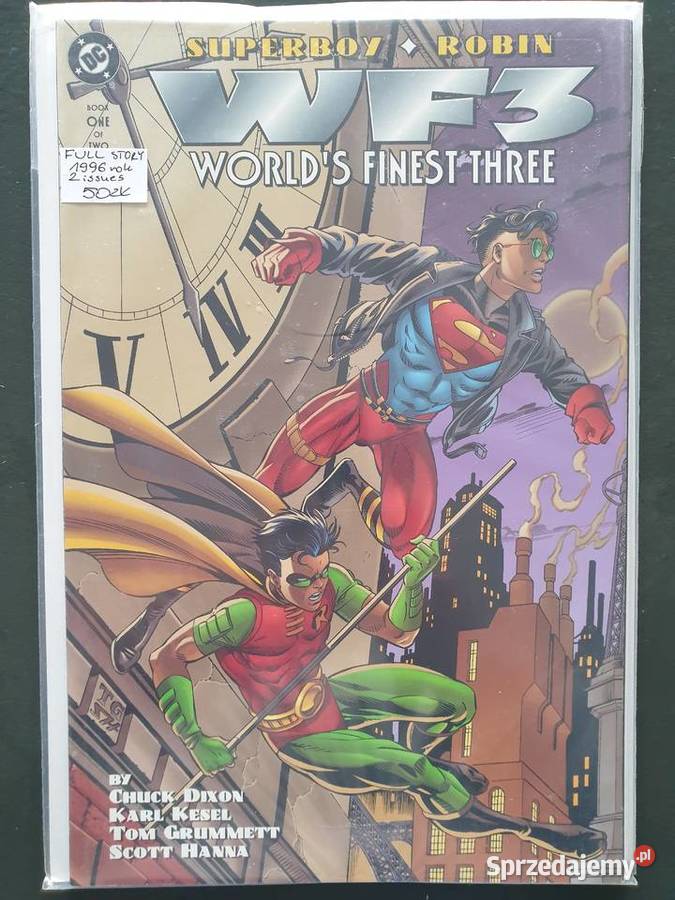 Superboy Robin WF3 Worlds Finest Three 2 komiksy pomorskie Gdynia sprzedam