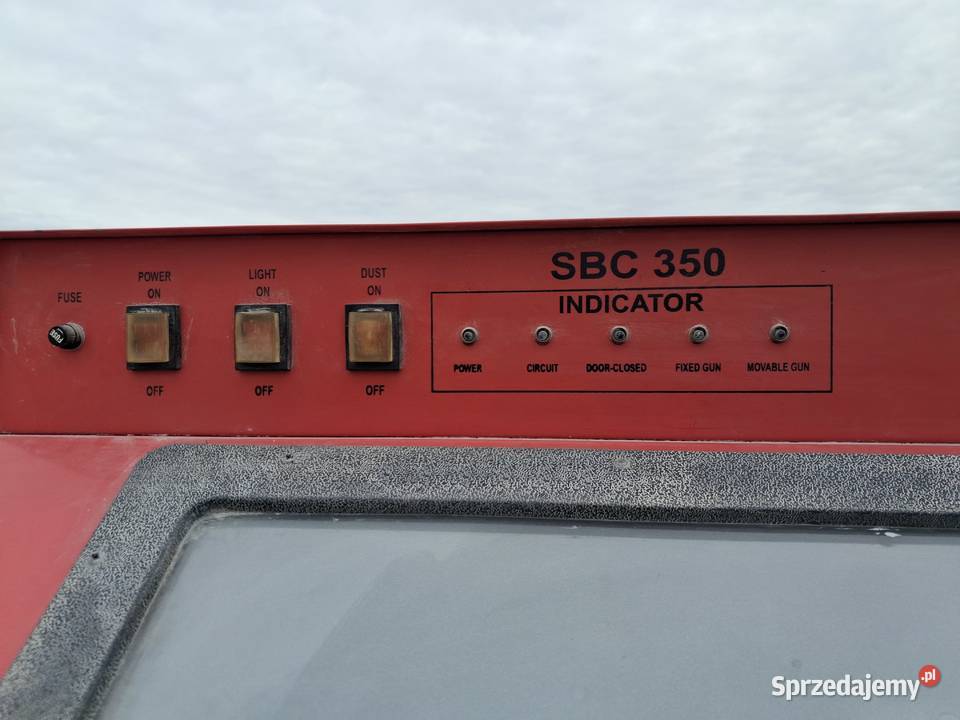 Piaskarka kabinowa Sandblaster 350 urządzenie do Olsztyn