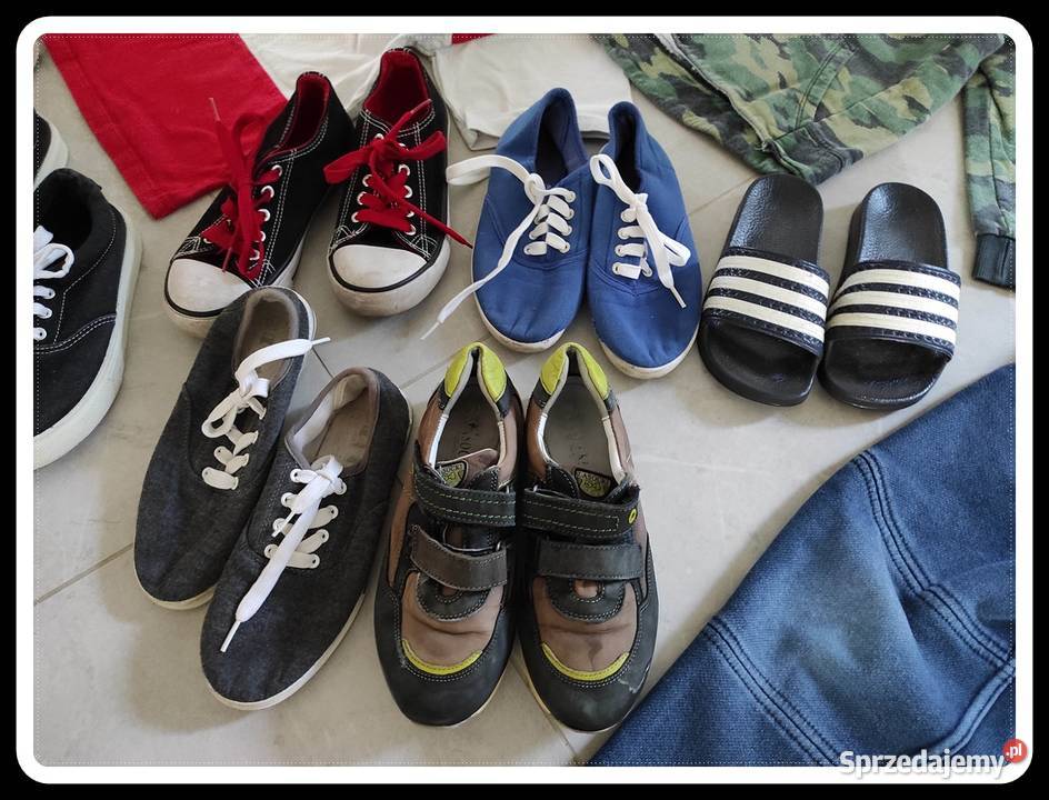 Zestaw ubrań chłopięcych rozmiar 128 buty Płock