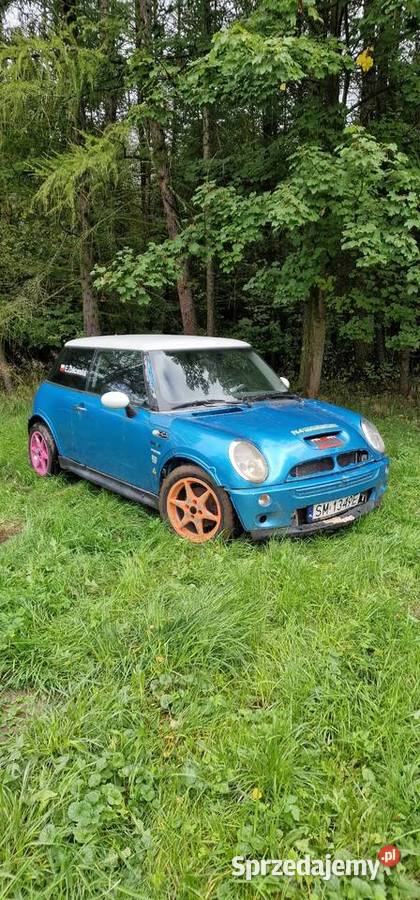 MINI COOPER S R53 2002R benzyna Kończyce Małe sprzedam