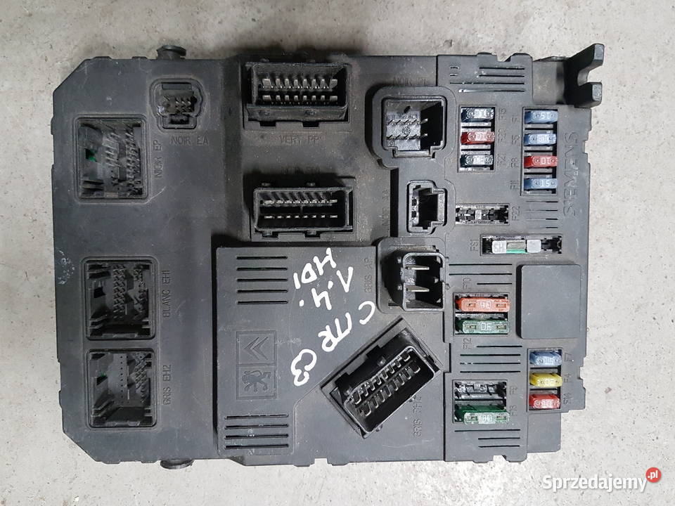 CITROEN C3 14 HDI 2005 2003 MODUL BSI STEROWNIK Turek sprzedam