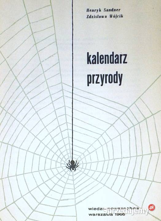 Kalendarz przyrody Henryk Sandner Zdzisława