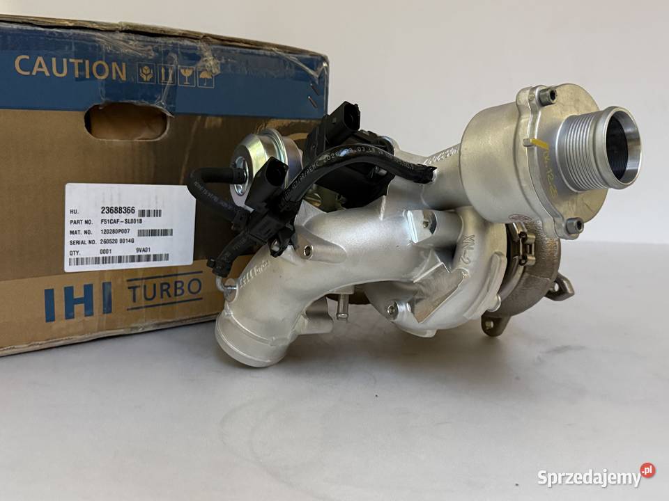 Nowa turbosprężarka IHI 9VA01 9VA12 F51CAFSL001B Motoryzacja Siedlce