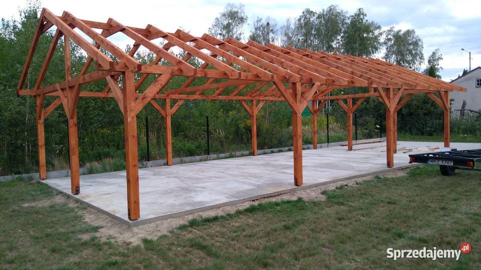 Wiata drewniana 12 x 6 Kozienice