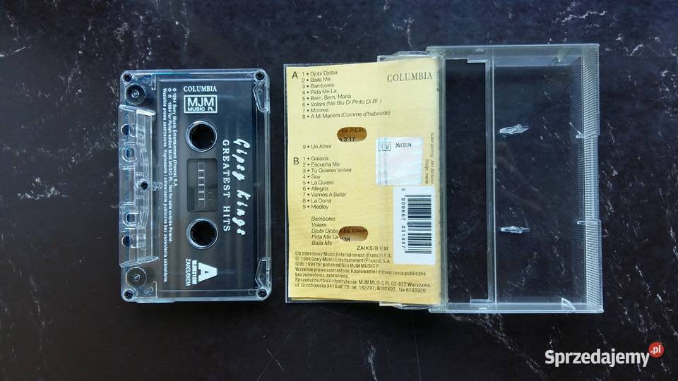 Kaseta magnetofonowa Gipsy kings Greatest hits 1 płyta Siemiatycze