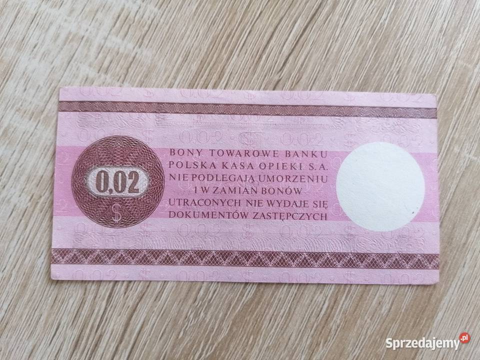Bon Towarowy PRL 1979 dolnośląskie