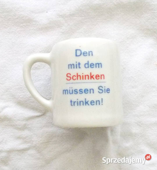 vintage kufelek malutki kufelek niemiecki