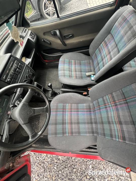 Volkswagen Polo 86c2f czerwony Bielsko-Biała