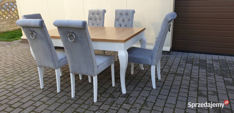 Krzesło tapicerowane chesterfield eleganckie z dolnośląskie Wrocław