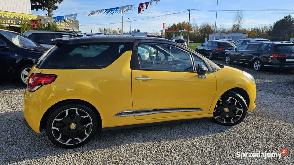 Citroen DS3 FULL Najlepszy 16 HDI 112 żółty Świdnica