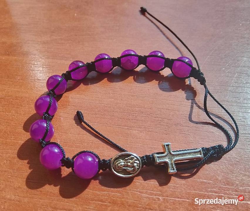 Damski różaniecbransoletka na rękę z krzyżykiem mazowieckie Legionowo