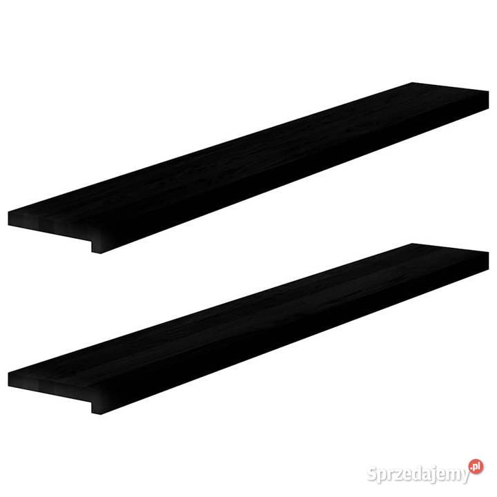 Parapety 2 ciemnobrązowy 140x20x2 lite drewno sprzedam
