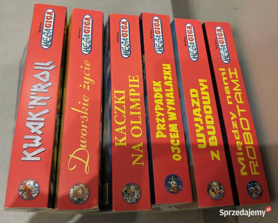 Zestaw 6 książek Kaczora Donalda