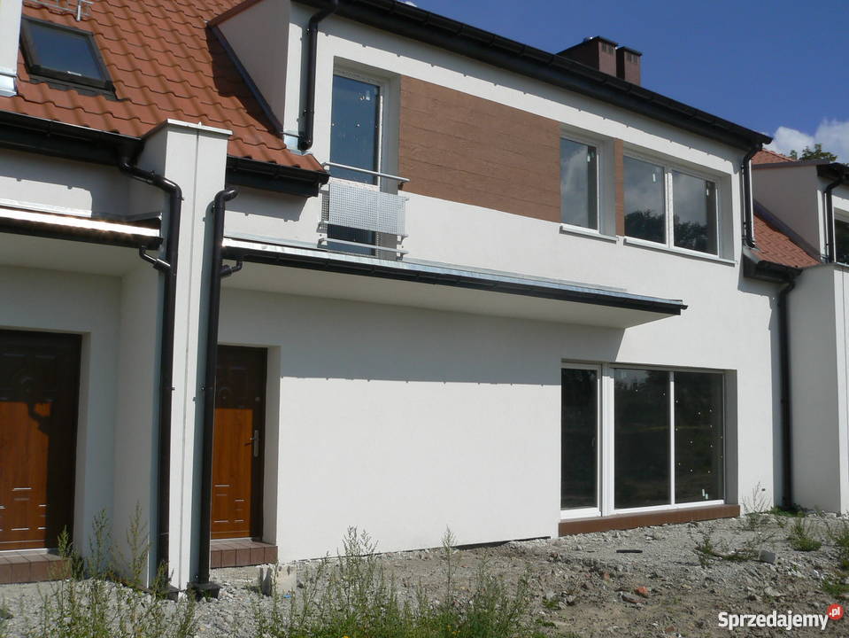 domy w zabudowie szeregowej Gliwice Łabędy balkon śląskie Gliwice
