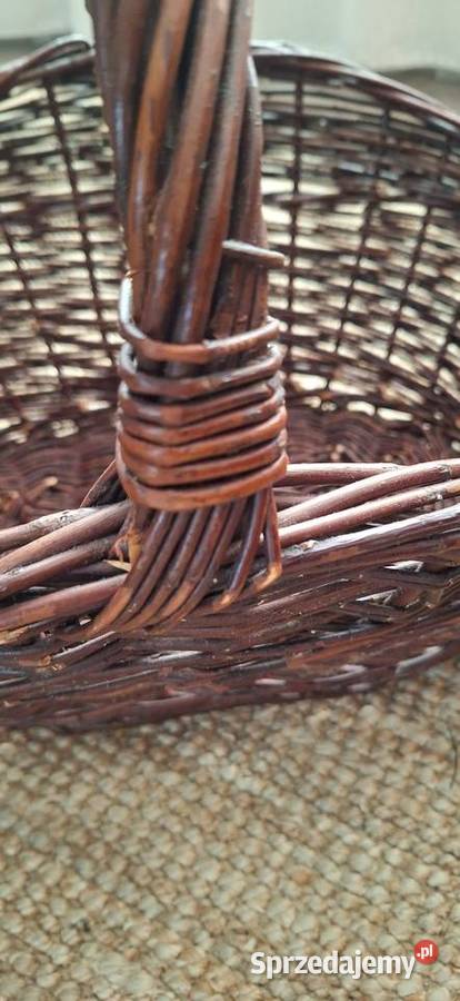 Duży koszyk wiklinowy 65x45x25 Gdańsk