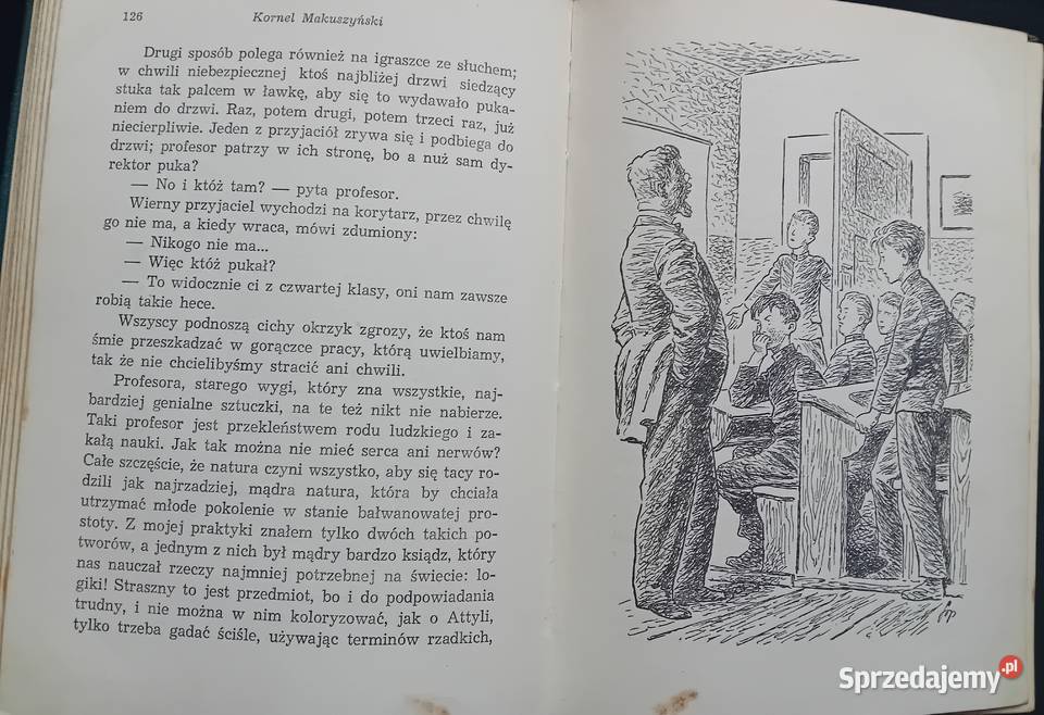 Kornel Makuszyński Bezgrzeszne lata Wydawn Koźminek sprzedam