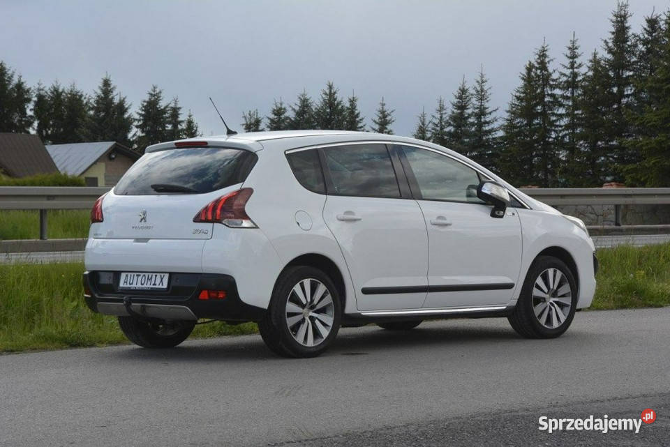 Peugeot 3008 16HDI gwarancja przebiegu alufelgi tempomat Sędziszów Małopolski