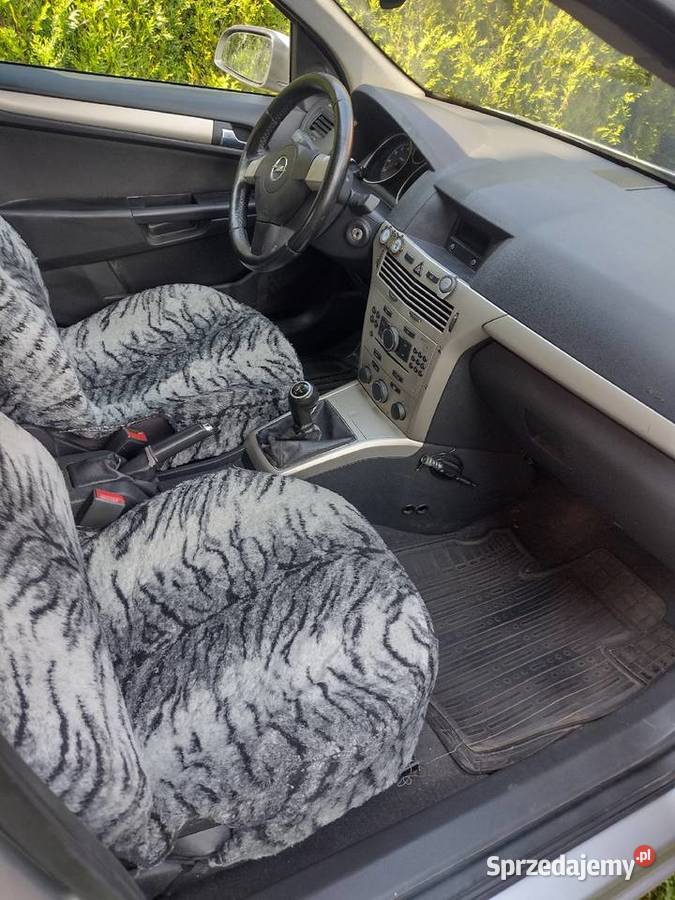 Opel astra h 16 2008 LPG srebrny Jastrzębie-Zdrój