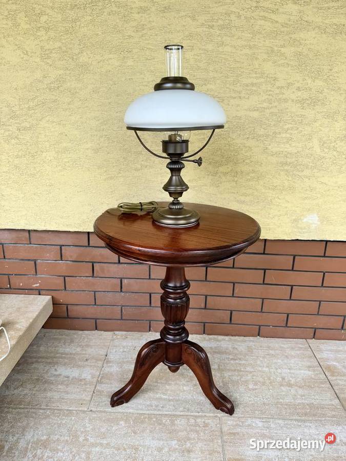 Lampa stołowa nocna biurko komoda antyk Aladyn Garwolin