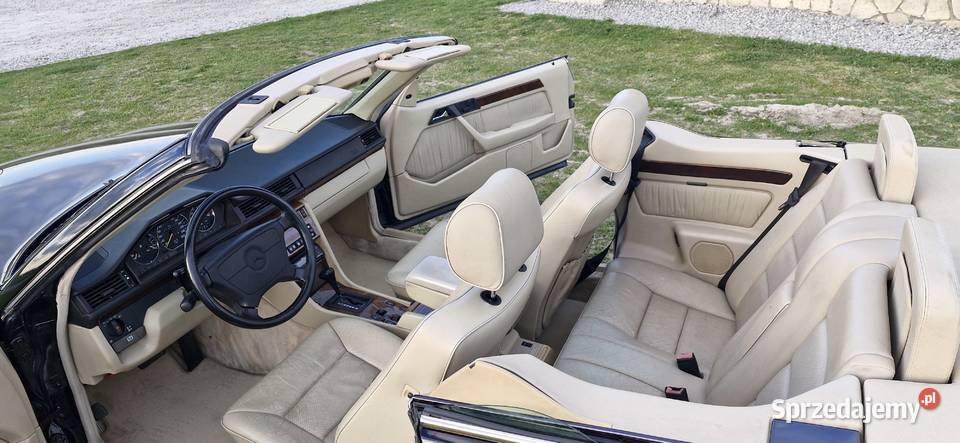 Mercedes W124 Cabrio 32 B Zarejestrowany w Polsce Zamość