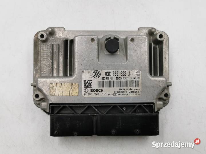 Sterownik Silnika VW Golf V 14 TSI 03C906022J osobowe Komputery