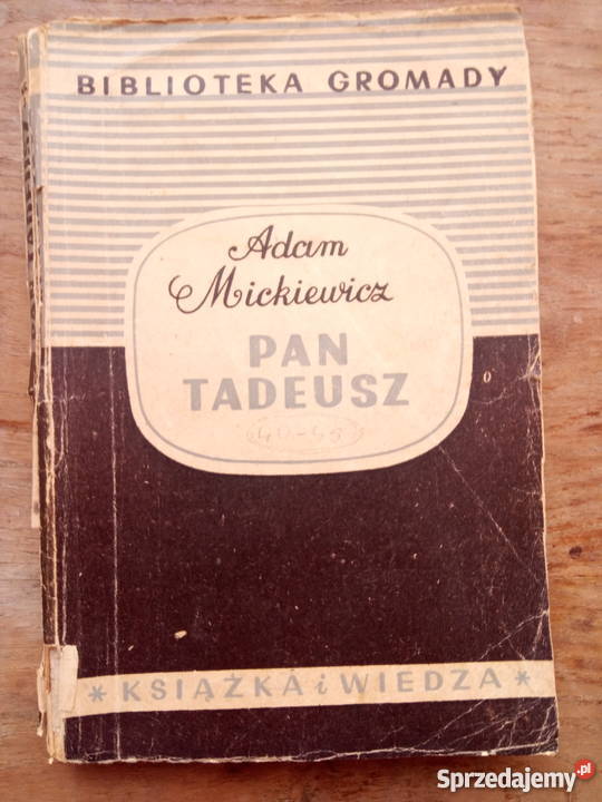 Pan Tadeusz książka