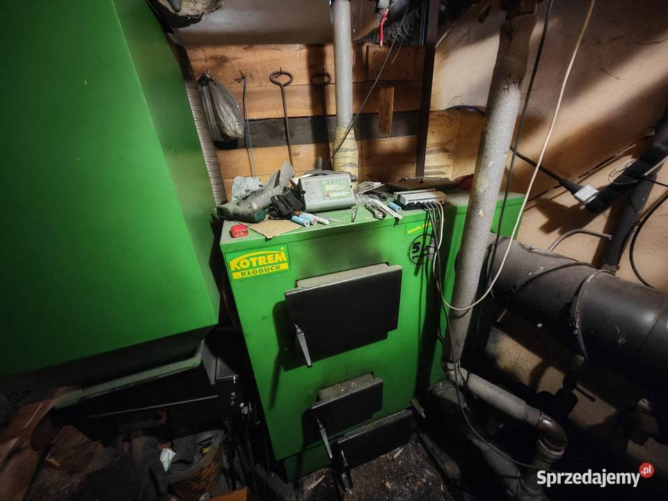 Kocioł na ekogroszek kotrem kwmp2 35kw Kompletny sprzedam