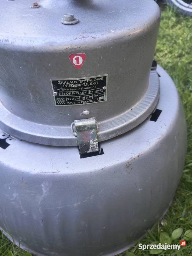 Lampy przemysłowe Mesko ORP125E1 PRL Białystok sprzedam