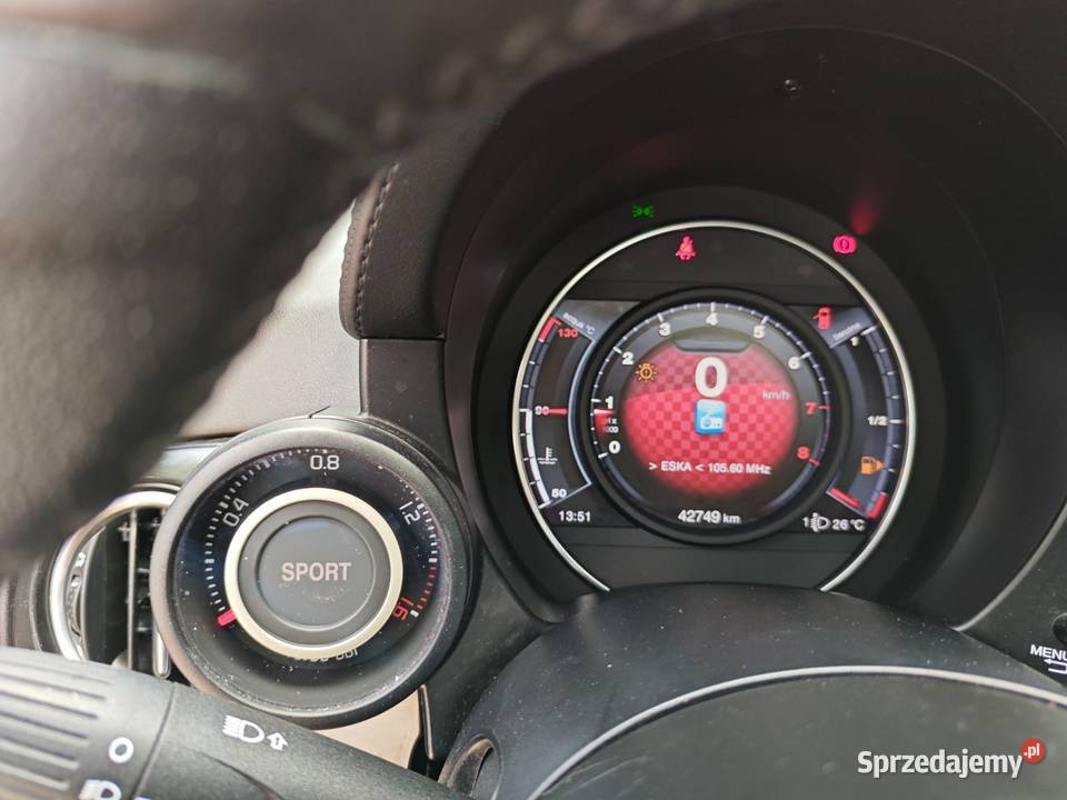 14 TJet 145 Manual Nawigacja Automatyczna 42000km Abarth Warszawa