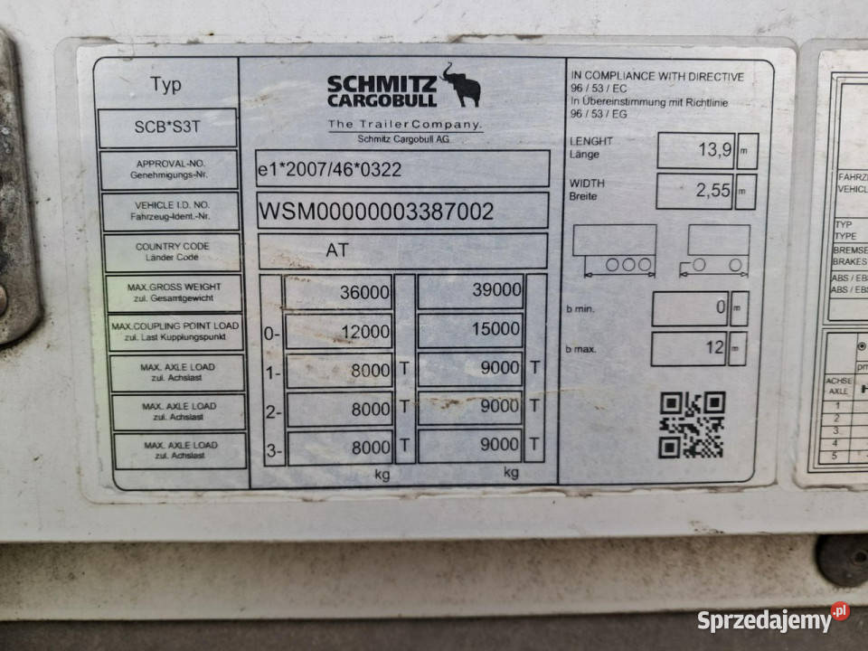 firana Schmitz scb s3t dolnośląskie Komorniki