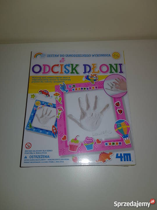 Nowy 4M odcisk dłoni zestaw kreatywny Warszawa